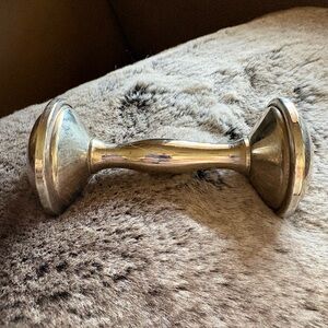 Vintage Silver Plated Baby Rattle